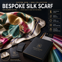 Hijab carré en soie pour femme avec motif géométrique noir et bordure décorative, couvre-chef pour la mode et le quotidien