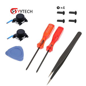 SYYTECH <span class=keywords><strong>Kit</strong></span> de reparación de joystick analógico 3D para reemplazo de pieza de controlador de interruptor NS Nintend - Product Image 1