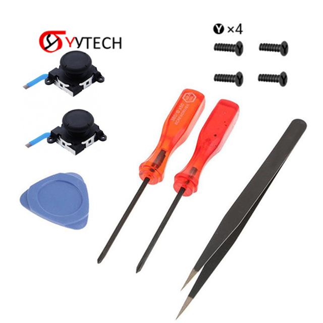 SYYTECH 3D Analog Joystick Repair Kit for NS Nintend Switch Controller Part Replacement