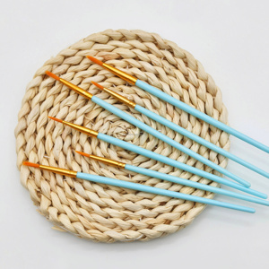 Artecho Kit per capelli in Nylon <span class=keywords><strong>e</strong></span> manico in plastica <span class=keywords><strong>pennelli</strong></span> per <span class=keywords><strong>pittura</strong></span> ad acquerello ad olio acrilico - Product Image 5