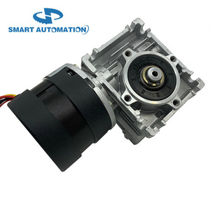 80Bl Series <b>Worm</b> <b>Gear</b> Brushless Dc Reduction Motor 80 Mm 36V 1500 Rpm Flange Mount Permanent Magnet Totally Enclosed - Product Image 5