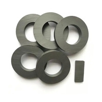 Aimant néodyme noir de grande taille aimant industriel permanent en ferrite à anneau dur pour usage industriel découpage poinçonnage moulage
