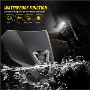 Phare LED pour moto Honda CRF450 19-23, pièces de moto Pit Bike avec carénage, masque noir <span class=keywords><strong>CRF</strong></span> <span class=keywords><strong>450</strong></span>, phare LED - Product Image 4
