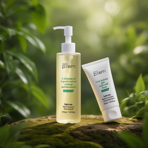 Makep:rem Safe Me Relief Aceite Limpiador Hidratante 210mL Espuma 50mL Set Para Todo Tipo de Piel - Product Image 3