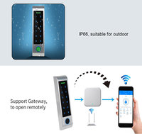 Secukey Nouveau système de contrôle d'accès numérique intelligent sans clé RFID, clavier tactile, contrôle d'accès par empreinte digitale Bluetooth TT Lock
