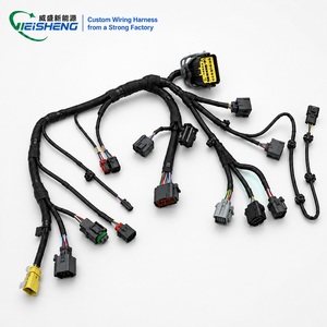 Kabel Harness Kursi Elektrik Mobil, Perakitan Kabel Kursi Elektrik Khusus untuk Sistem Kursi Elektrik Kendaraan - Product Image 1