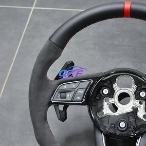 พวงมาลัยคาร์บอนไฟเบอร์สำหรับรถยนต์ <span class=keywords><strong>Audi</strong></span> Q5 SQ5 Q50L <span class=keywords><strong>Q3</strong></span> Q7 Q8 A4 A6 A7 A8 S6 ปี 2018 2019 2020 2021 2022 <span class=keywords><strong>2023</strong></span> 2024 - Product Image 2