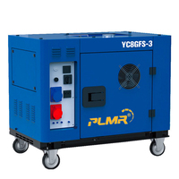 Generadores Diésel Silenciosos Pks de 10KW, 20kW y 50kW para Obras de Construcción, con Motor Perkins