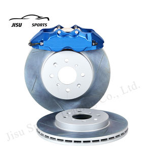 Pieza de Freno Automotriz, Disco de Freno de una Pieza de 282 mm, Kit de Freno de 4 Pistones, Kit de Caliper de Freno de 15 Pulgadas para Spoon Audi Honda Civic <span class=keywords><strong>Odyssey</strong></span>, Nuevo - Product Image 4