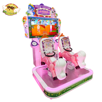 Machine de jeu vidéo de course de voiture d'arcade d'amusement d'intérieur avec l'accepteur de pièce