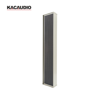 KACAUDION 88100 Penjualan Langsung Pabrik Sumber Material Khusus Speaker Kolom Bentuk Kompak Putih untuk Ruang Konferensi