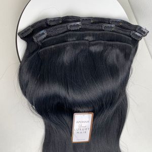 Extensiones de Cabello Virgen Vietnamita 100% de Lujo, con Clip, 7/8 Piezas, Lisas y Sedosas, Rubias, Remy, con Cutícula Alineada - Product Image 2