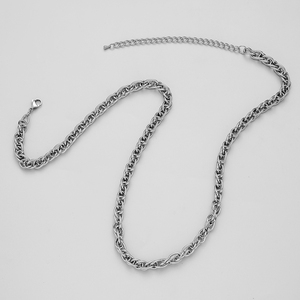 ห่วงโซ่โลหะแนวฮิปฮอปสุดสร้างสรรค์แบบเรียบง่ายลายระบบประสาทสำหรับผู้ชายและผู้หญิง - Product Image 2