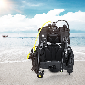 แจ็คเก็ตดำน้ำลึกมืออาชีพ <span class=keywords><strong>BCD</strong></span> เสื้อชูชีพไนลอนแบบปรับได้พร้อมเรกูเลเตอร์สำหรับผู้ชายและผู้หญิงสำหรับการดำน้ำยามว่าง - Product Image 2