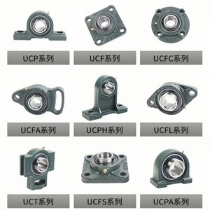 Ucp204 205 206 207 208 209 210 211 Spherical Roller <b>Bearings</b> With Mounting Base Cast Iron Housing Standard Parts - Product Image 2