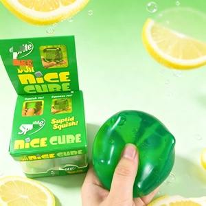 Juguete Sensorial Antiestrés en Forma de Cubo, Diseño Exclusivo, Regalo Ideal para Aliviar la Ansiedad, Cubo Verde Suave, de Ascenso Lento - Product Image 5