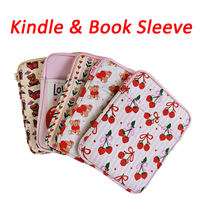 Sac d'accessoires de livres scolaires en néoprène avec logo personnalisé Pochette pour livres Pochette à fermeture éclair pour Kindle Voyage Bureau Affaires Fichier
