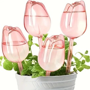 Dispositivo de riego automático Tulip Dripper para plantas de interior y exterior, sistema de riego para balcones, patios y jardines, material de PVC - Product Image 4