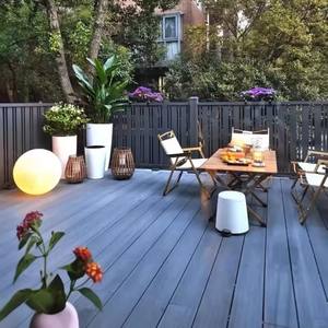 Co-extrusion Wood Plastic Composite Anti-UV Decking Board Durable WPC Waterproof Flooring <b>Decks</b> - Product Image 4