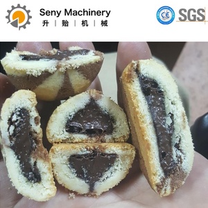 Machine de formage automatique de biscuits à double couleur pour boulangerie, hôtel, snack, crème glacée, pain au chocolat, motif rond - Product Image 6