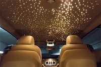 Universel USB LED Étoile Projecteur Néon Atmosphère Ambiante Lampe De Toit De Voiture Intérieur Lumière laser cool voiture accessoires