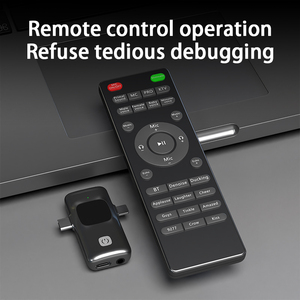 Wireless Sound Card Live Streaming Earphones Studio Echo Sound Card <strong>Recording</strong> Audio <strong>Interface</strong> Remote Mixer for <strong>PC</strong> Android Iphone - Product Image 4