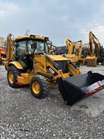 Chargeuse-pelleteuse d'occasion de marque américaine, faible nombre d'heures, CAT420F/416, 9 tonnes, haute qualité, prix abordable