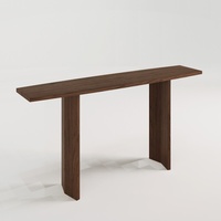 Console classique nordique en bois massif, style moderne simple Wabi-Sabi japonais, pour salon, entrée, couloir, meuble de maison