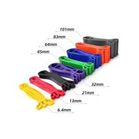 Ensemble de bandes de résistance de 2080 mm pour la remise en forme à domicile, tractions, bandes de tension à charge, bandes élastiques en caoutchouc, accessoires de gym AVANT
