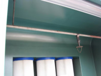 Cabine de peinture et machine de revêtement en acier galvanisé avec filtre à cartouche CHANGHE 2.2KW pour ateliers de réparation automobile et usage domestique DIY