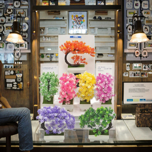 <span class=keywords><strong>Cactus</strong></span> de Plástico, Flores Suculentas Realistas, Mini Plantas en Maceta, Rosas de Alta Calidad, Decoración para Bodas, Hogar, Oficina, Interiores y Exteriores - Product Image 3