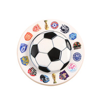 Nouveauté 2026 : Aimant de réfrigérateur rotatif Coupe Héraclès, souvenir de football, cadeau pour les fans de football avec design de dessin animé