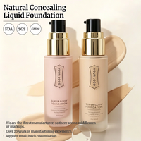Fond de Teint Liquide Blanchissant de Haute Qualité avec Protection Solaire, Éclaircissant et Anti-Taches, Couvrance Totale