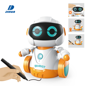 Robot Seguidor <span class=keywords><strong>de</strong></span> Líneas DIY, Juguete Robótico para Niños, Tecnología Educativa, Robot Inductivo con Función <span class=keywords><strong>de</strong></span> Caminata por Trayectoria y Luz LED - Product Image 1