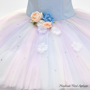 Tutú de Ballet Profesional para Niñas, Diseño de Bella Durmiente, Hada Acuática, Floral, Clásico, Tipo Pancake, Personalizado de Fábrica, Traje de Danza para Escenario - Product Image 2