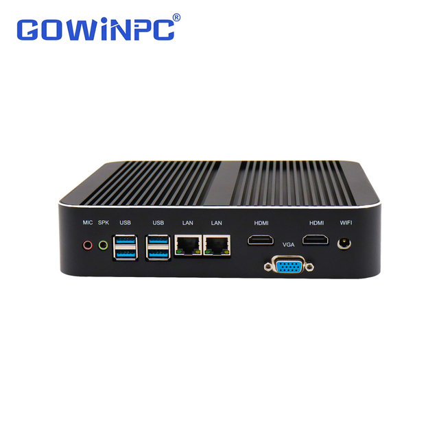 Fanless Industrial Mini PC with Intel 12th Gen Core Processor DDR4 RAM up to 64GB Dual 2.5GbE LAN M.2 NVMe Support