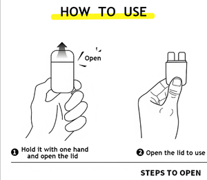 Inhalador Nasal en Barra con Doble Orificio y Aceite Energético, Proporciona una Sensación Refrescante para las Náuseas, Mareos por Movimiento y Congestión Nasal - Product Image 6