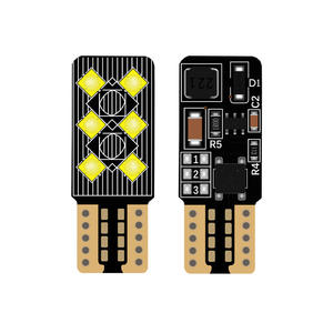 หลอดไฟ LED T10 Canbus ป้องกันการเกิดข้อผิดพลาด รุ่น 2525 6SMD สว่างพิเศษ สำหรับไฟภายในรถยนต์ ไฟโดม ไฟแผนที่ ไฟส่องสว่างท้ายรถ W5W - Product Image 1