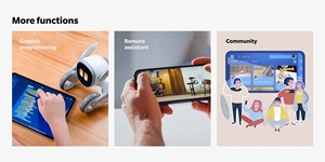 Đồ chơi chó <span class=keywords><strong>robot</strong></span> thông minh Loona Ai hoạt động bằng pin, thú cưng điện tử tương tác với hỗ trợ ChatGPT, làm bằng nhựa bền. - Product Image 5