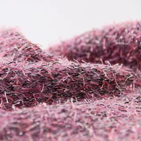 Wholesale 6.8Nm Flower Fairy Knitted Yarns 70%Polyester 22%Acrylic 5%Wool 2%Frame 1%Scallion Blended Color Yarns