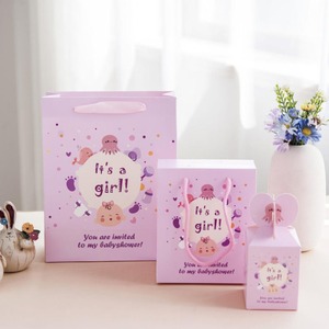 Factory Wholesale Birthday <b>Party</b> Decoration Kid Paper Gift Bag Cartoon Candy <b>Box</b> - Product Image 4