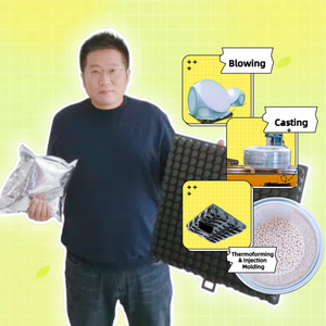 เม็ดพลาสติก VCI เกรด 3 ทนความร้อน ป้องกันสนิม สำหรับการเป่าฟิล์ม การเคลือบ VCI PE การฉีดขึ้นรูป และสารเติมแต่ง VCI แบบเข้มข้น - Product Image 3