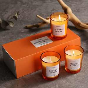Vela Aromática de Cera de Soya en Frasco de Vidrio para Decoración del Hogar, de Larga Duración, con Personalización de Logotipo, Venta al Por Mayor de Fábrica, Marca HomeFlower - Product Image 2