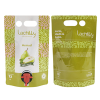 Pochettes souples écologiques et durables pour boissons chaudes 1L 2L 3L 5L 10L, qualité alimentaire, avec valve papillon, en aluminium, pour bière, whisky, vin