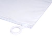 Sacs en PVC à fermeture éclair pour boucles d'oreilles, pochettes de luxe pour bijoux avec impression offset pour accessoires de mode