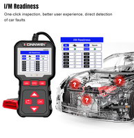 Escáner Portátil para Automóviles KONNWEI OBDII, Herramientas de Diagnóstico para Automóviles Obd 2, Escáner Automotriz Profesional, Diagnóstico de Automóviles