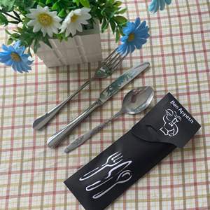 50 pz Bon Appetit sacchetti di carta argenteria con patta porta utensili rustica porta posate sacchetto per caffè, matrimonio, ristorante, festa - Product Image 3