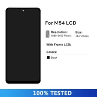 Écran tactile OLED 6,7'' avec châssis pour téléphone portable M54 5G M546B M546B/DS, prix usine, garantie 1 an