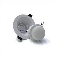 Downlight LED SMD 30W, 4 températures de couleur sélectionnables, dimmable, encastré, plafonnier LED, IP55, driver intégré, AC 110-265V, intérieur
