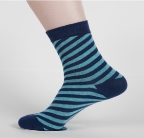 Men Patterned Cotton Crew <b>Socks</b> <b>Soft</b> Elastic <b>Socks</b> for Work and Casual Wear - Product Image 2